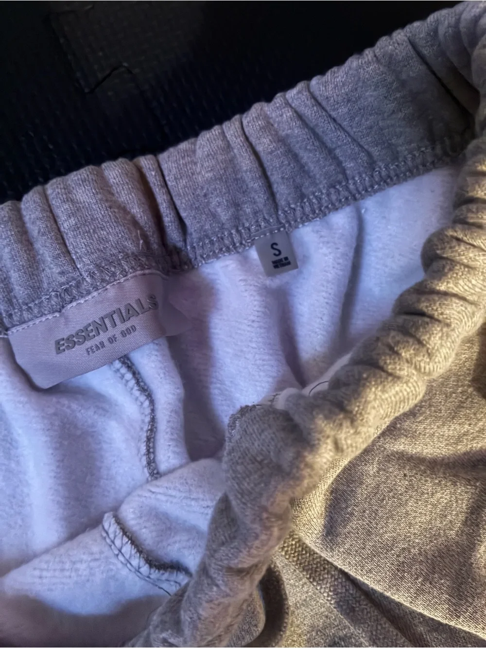 Gray Essentials FOG shorts (Size-S)